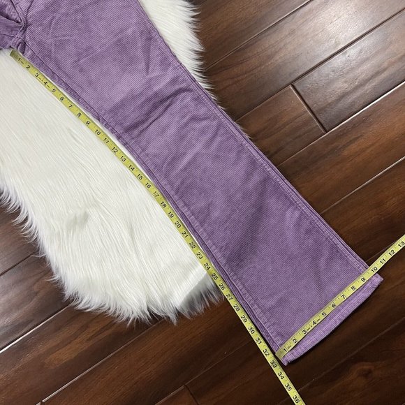 Wrangler Size 27 Purple Cord Westward 626 High Rise Bootcut Denim Jeans - Picture 5 of 13